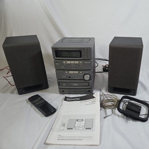 Denon micro hifi system - denon,