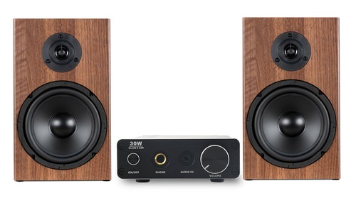 Stereo micro hifi marrone - stereo,