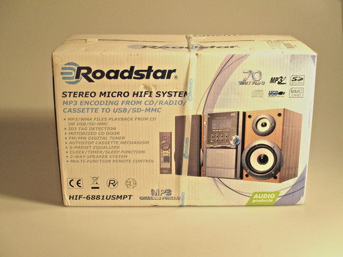 Roadstar stereo micro sistema - roadstar,